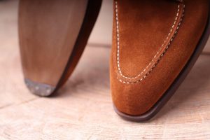 Brown Suede Laura Derby - Formal Shoes
