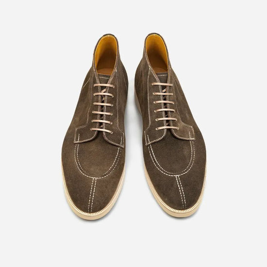 Casual Boots Suede Leather Gabrovo Chukka Lace Up Boots With Sneakers Sole - Chukka Boots