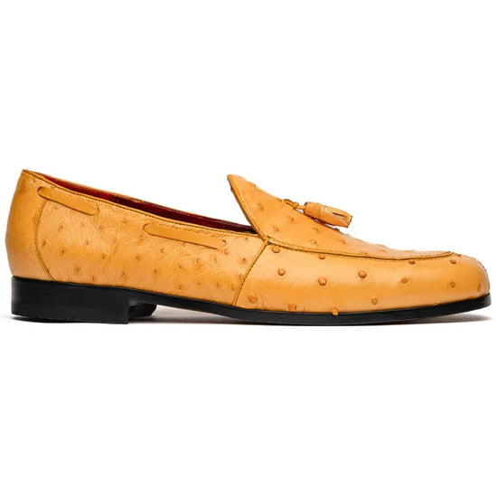 Men's Shoes Exotic Ostrich Tassels Loafers - Loafers Shoes