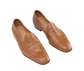 Tan Leather Full-Strap Slip On penny Loafers - Loafers ( Unlined Interior Lightweight)