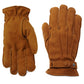 Brown Suede Leather Gloves - Leather Gloves