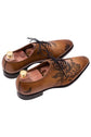 Tan Leather Special Skeleton Edition Wholecut  Shoes - Formal Shoes