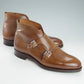 Tan Leather Burgos Monk Strap Boots - Monk Boots