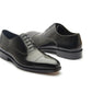 Black Leather Woodford Balmoral Toe Cap Oxfords - Formal Shoes