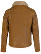 Tan Leather Winter Ready Jacket  - Leather Jacket