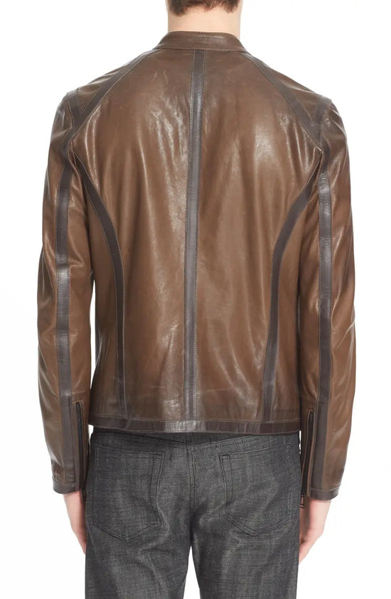 'Lymington' Leather Moto Jacket - Leather Jackets