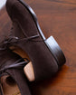 BROWN SUEDE LEATHER MODENA TOE CAP OXFORD SHOE - FORMAL SHOES