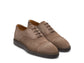 Beige Italian Suede Leather Formal Shoes With Sneaker Sole - Formal Shoes
