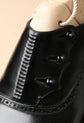Black Italian Leather Worthing Slip On Loafers - Formal Shoes