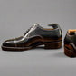 Black Leather Isolde Brogue Parisian Oxfords - Formal Shoes