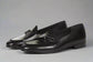 Black Leather Palmela Horsebit Loafers - Loafers