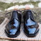 Black Leather Teruel Derby Shoes - Formal Shoes