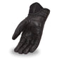 Black Riding Leather Gloves - Leather Gloves