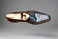 Blue Croc Leather Bespoke Hunter lbiza Slip On Cross Component Loafers - Loafers Shoes