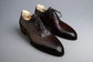 Brown Braided Leather Round Toe Oxford Shoes - Formal Shoes