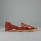Brown Braided Leather Sandal Loafers - Loafers Shoes
