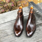 Brown Leather Alvor Slip On Jodhpur Boots - Boots