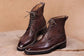 Brown Leather Centurion Derby boots - Boots