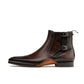 Brown Leather Forster Boots Shoes - Chelsea Boots