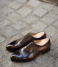 Brown Leather Isolde Brogue Round Toe Cap Oxford - Formal Shoes