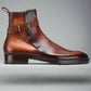 Brown Leather Kardzhali Jodhpur Boots - Boots