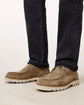 Brown Suede Leather Gabrovo Chukka Lace Up Boots With Sneakers Sole - Chukka Boots