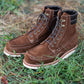 Brown Suede Leather Raven Ridge Hiking and Trekking Boots - Boots