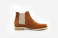 Brown Suede Leather Slast Split Chelsea Boots - Chelsea Boots