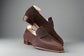 Brown Suede Leather  lbiza Slip On Penny Loafers - Loafers Shoes