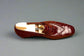 Burgundy Croc Leather Boana Slip On  Loafers - Loafers Shoes