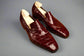 Burgundy Croc Leather Boana Slip On  Loafers - Loafers Shoes