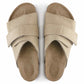 Classic Beige  Leather Clog Ease Comfort Slippers - Slippers