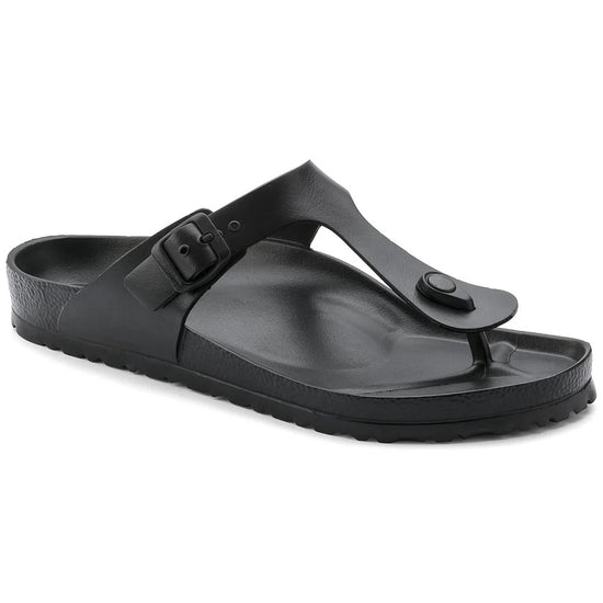 Classic Black Pearl Leather Ease Comfort Slippers - Slippers