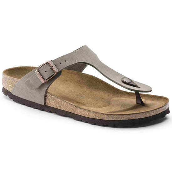Classic Grey Leather Ease Comfort Slippers - Slippers