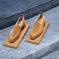 Golden Tan Suede Libraria Loafers - Loafers shoes