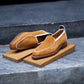 Golden Tan Suede Libraria Loafers - Loafers shoes