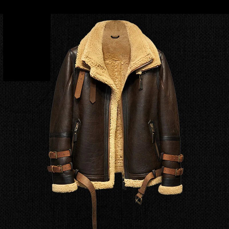 Sheepskin Leather Jacket "DISAPPEARED"