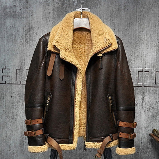 Sheepskin Leather Jacket "DISAPPEARED"