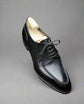 Italian Black Leather Laura Brogue Derby Oxfords - Formal Shoes
