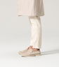 Italian Cream Suede Libraria Loafers - Loafers shoes