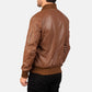 Leather Bomber Jacket rolf Leather Bomber Jacket  men's leather jacket - Leather Jackets