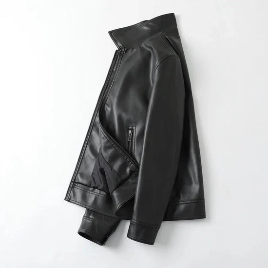 MOTO Classic Black leather jacket - Leather Jackets
