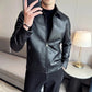 MOTO Classic Black leather jacket - Leather Jackets