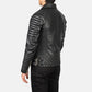 Sven Mocha Suede Bomber Jacket