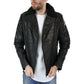 Men's Biker Pilot Motorcycle Jacket Cross Zip Leather - Leather Jackets