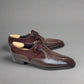 Men’s Two Tone Brown Leather & Brown Suede Leather Lace Up Fine Shoes - Formal Shoes
