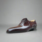 Men’s Two Tone Brown Leather & Brown Suede Leather Lace Up Fine Shoes - Formal Shoes