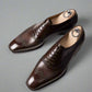 Parisian Dark Brown Leather wingtip Oxfords - Formal Shoes