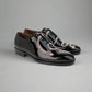 Patent Leather Dragon Embroidery Whole Cut Oxfords - Formal Shoes - Shoes For Party