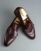 Sardoal Emerald Purple  Leather Slip On Loafers - Loafers Shoes